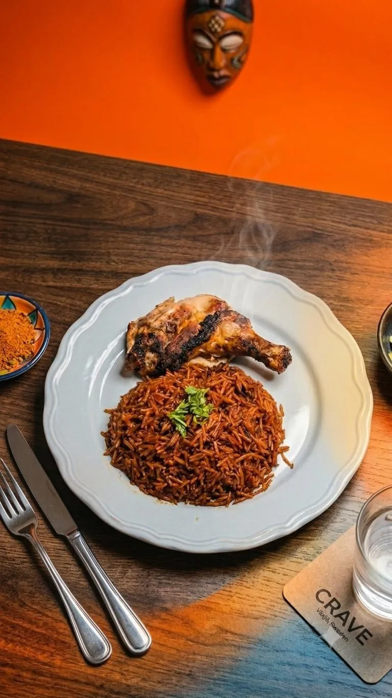 Jollof Rice & Chicken
